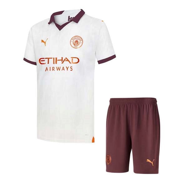 Trikot Manchester City Ausweich Kinder 2023-2024